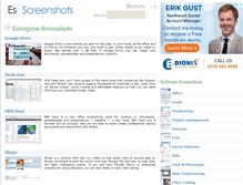 Tablet Screenshot of enterprisescreenshots.com